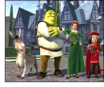 Cinema: "Shrek", the latest cartoon film by Dreamworks