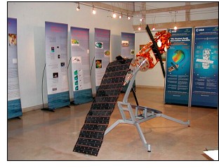 Exhibition dedicated to the Envisat Satellite